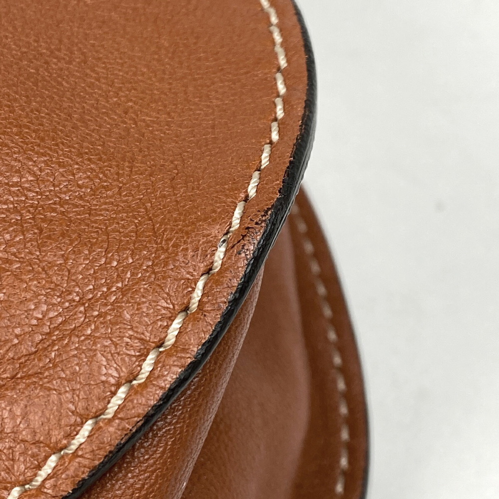 Chloe Marcie Turnlock Crossbody Bag Brown Leather - Picture 3 of 10